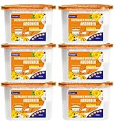 CANAGER Moisture Absorber Box - 6 Packs, 12.5 oz Cup, Jasmine Calendula, Odor Eliminator and Dehu...