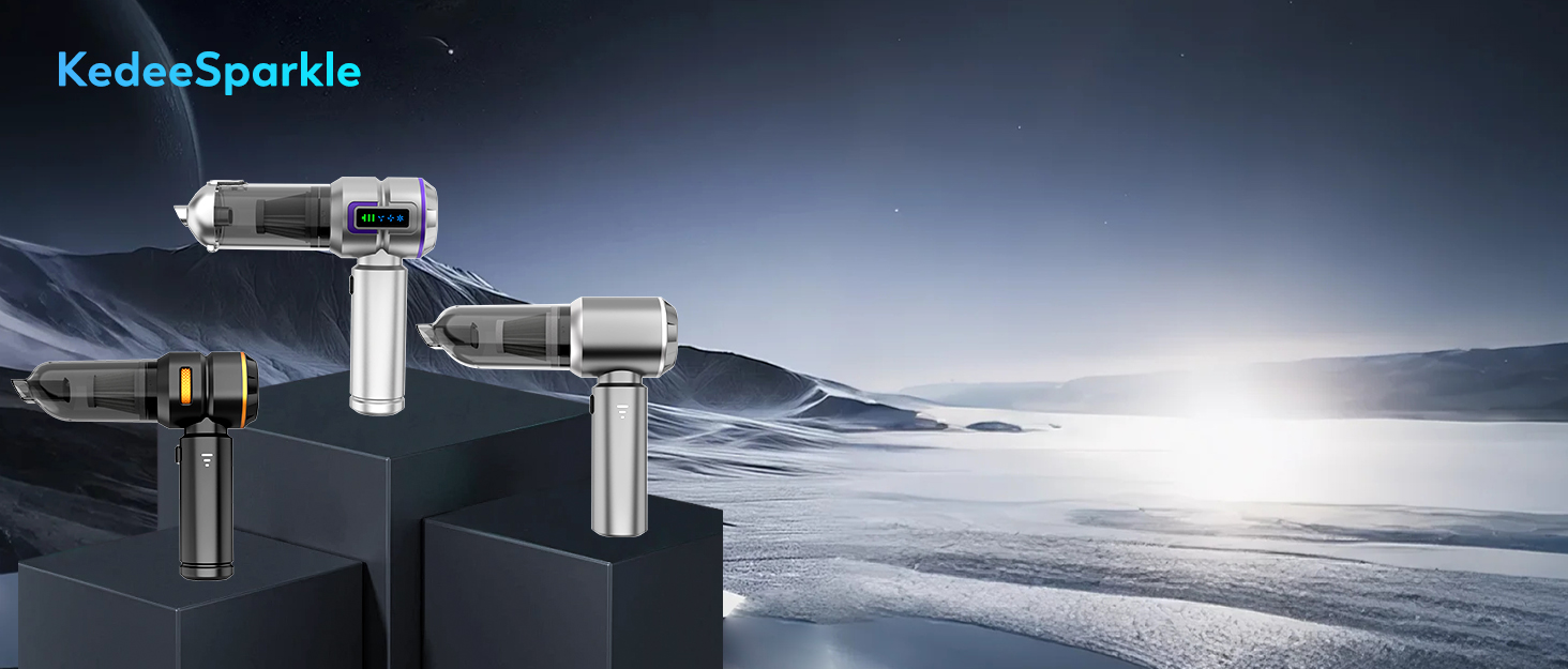 KedeeSparkle Handheld Car Vacuum