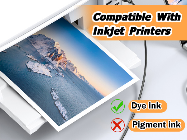 CAREGY 300 Single Sided Glossy Photo Paper for Inkjet