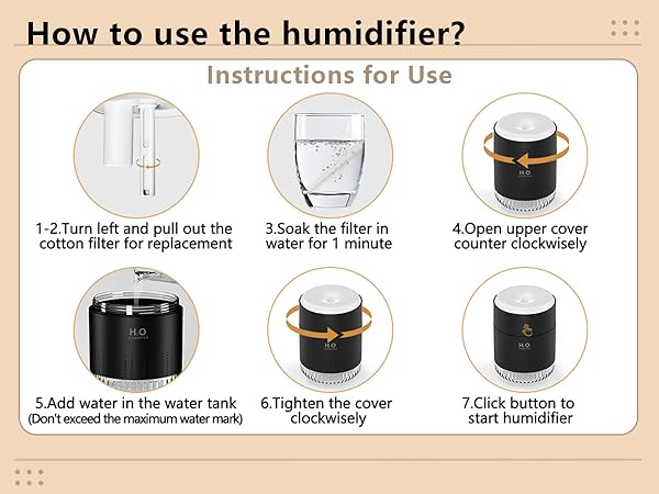 portable humidifier