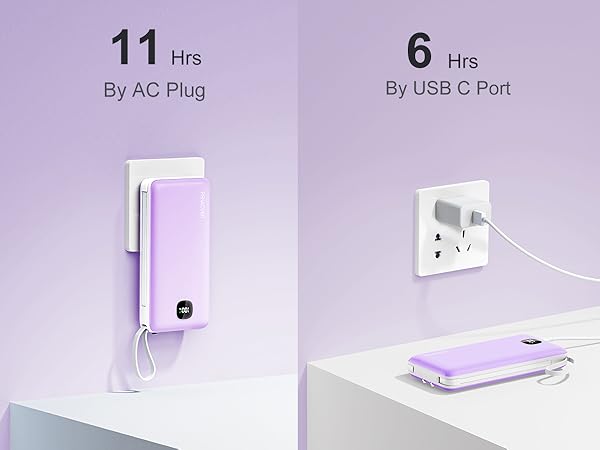 power bank with ac wall plug