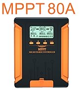 SolaMr [????????????????] 80A 180V MPPT Solar Charge Controller 12V/24V/36V/48V, LCD Screen Solar...