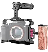 Kalofaye Aluminum Alloy Camera Cage Kit Replacement for Sony A7 M3 /ARIII / A7III / A7II / A7SII ...