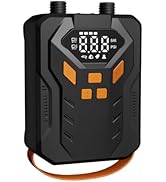 AIRSURE Electric Paddle Board Pump, 20PSI Portable Rechargeable SUP Air Pump, Dual Stage Inflatio...