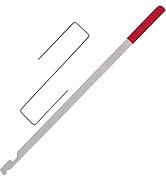 SINKHANUN 22 inches Slim Jim Tool, Stainless Steel Professional Auto Tool with Clematis Durable a...