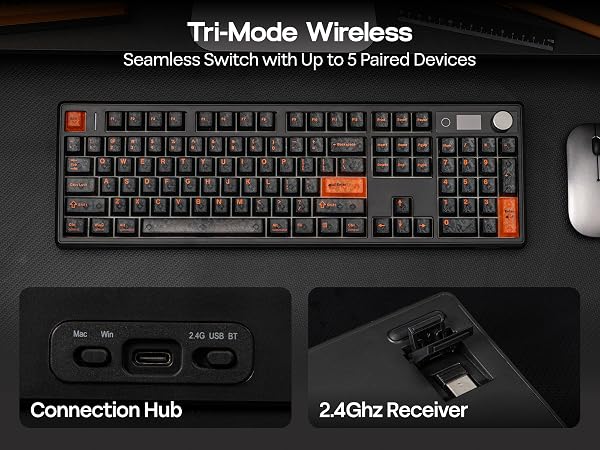 TH108 V2 PRO Wireless Gaming Keyboard