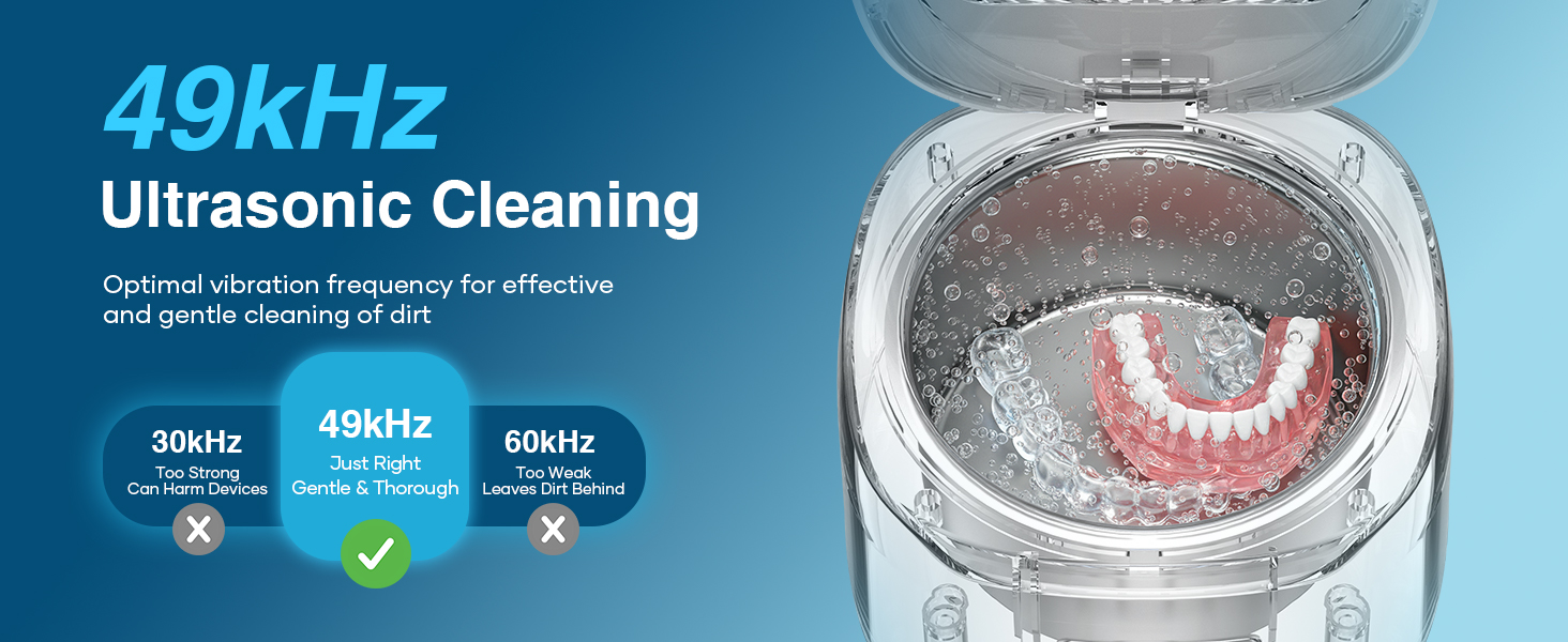 49kHz Cleaning