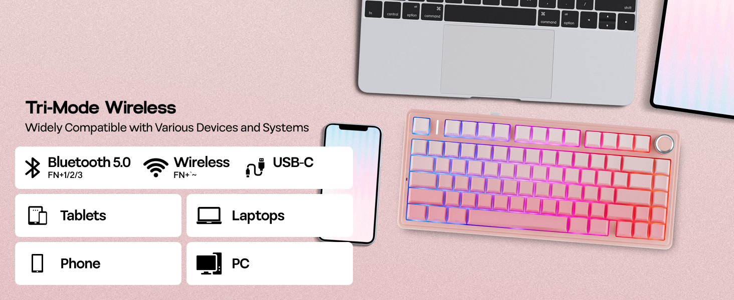 75% Wireless Gaming Keyboard