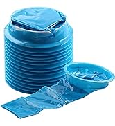 YGDZ Vomit Bags Disposable, 15 Pack Barf Bags Throw Up Emesis Bags Puke Nausea Bags for Travel Mo...