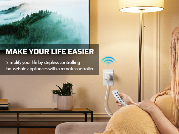 dewenwils remote control outlet