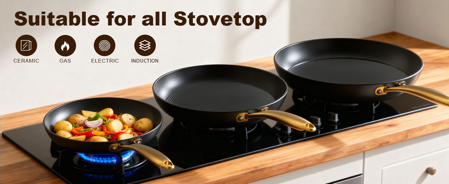 frying pan set