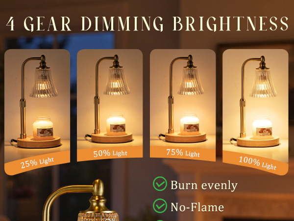 lamp candle warmer for jar candles