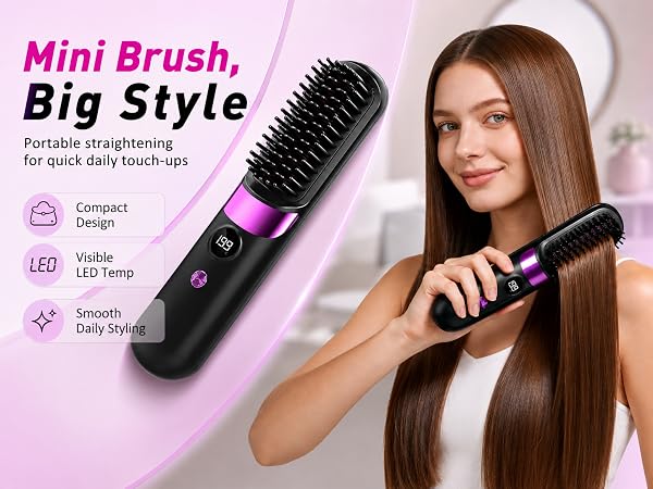 mini hair straightener