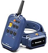 Bousnic Dog Shock Collar with remote - ¾ mile Electronic Training Collar for (15-140lbs) Medium L...