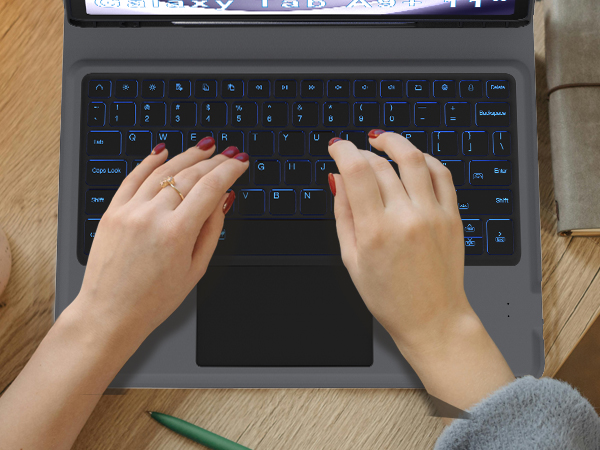 galaxy A9+ book cover keyboard