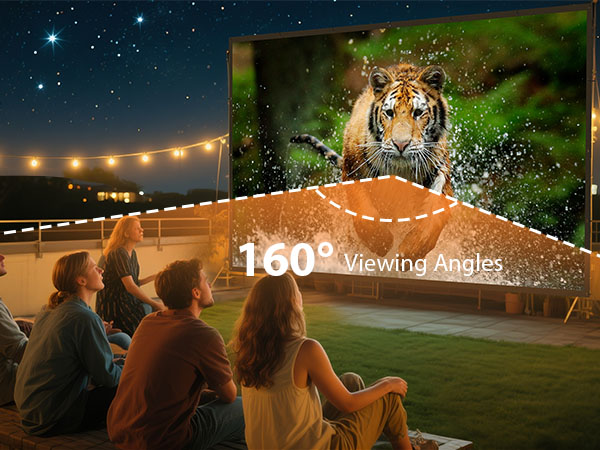 portable projector screen