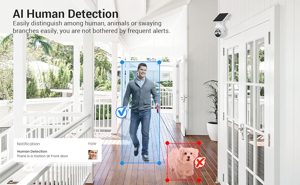 Security Camera AI Human Detection