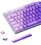 AKepopery Side Print Shine-Through Double Shot PBT Keycaps Set - 121 Keys, Cherry Profile, for MX...