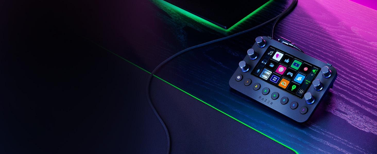 Razer Stream Controller X Microsoft Teams Skype Zoom FaceTime Hangouts Clear Stereo Audio