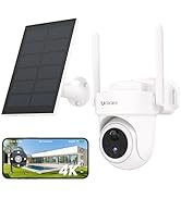 UCOCARE 4K Security Cameras Outdoor Wireless, Add-On Cameras, Must Be Connected to Base Station a...