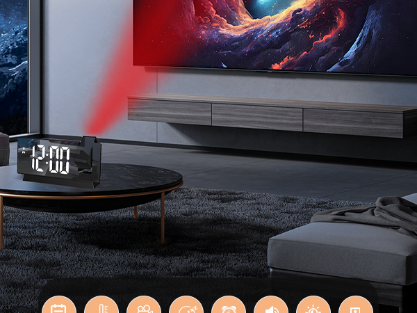 Projection Alarm Clock