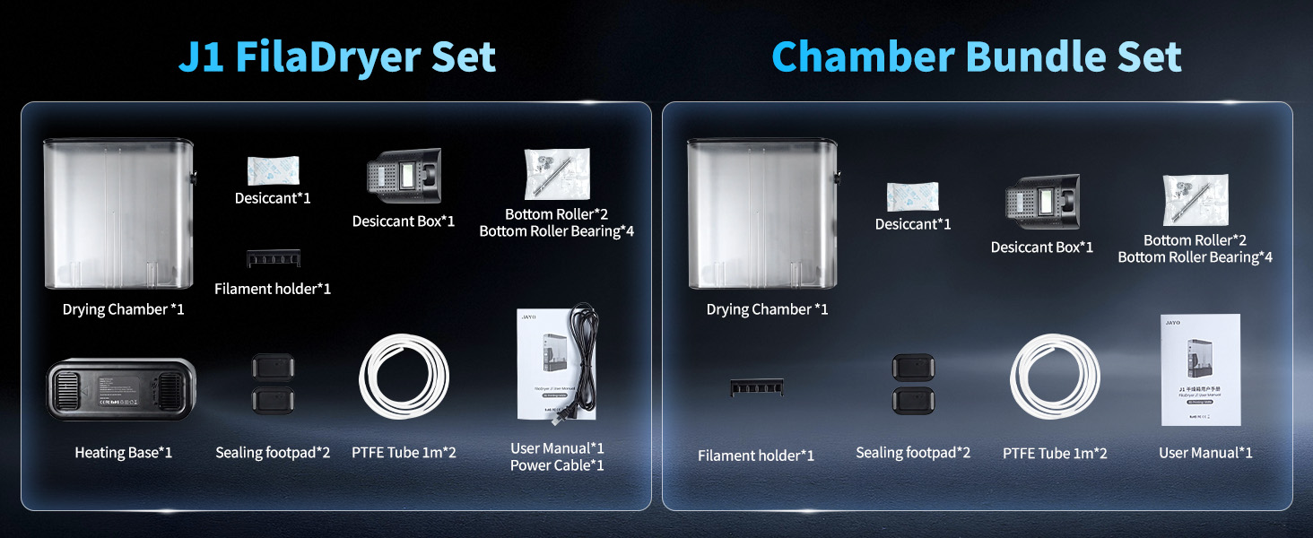 filament dryer box filament dehydrator high temp filament dryer