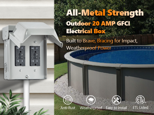 exterior electrical box waterproof