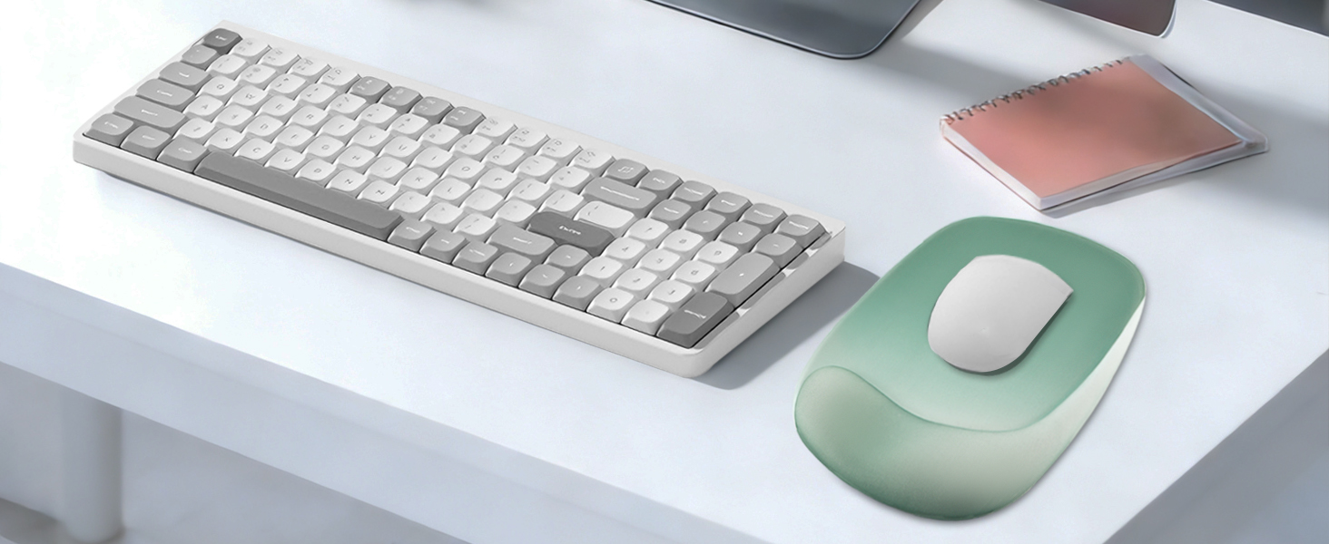 Mouse Pad with Wrist Rest Support