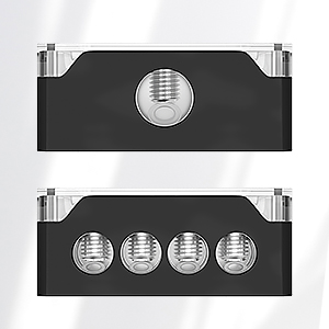 4 Way Power Distribution Block Car Audio 0/2/4 Gauge Input 4/8/10 Gauge Output 