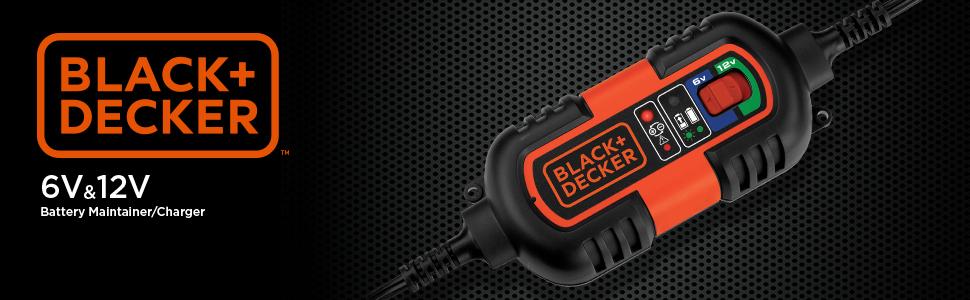 Black and Decker 6 and 12 volt battery maintainer and charger