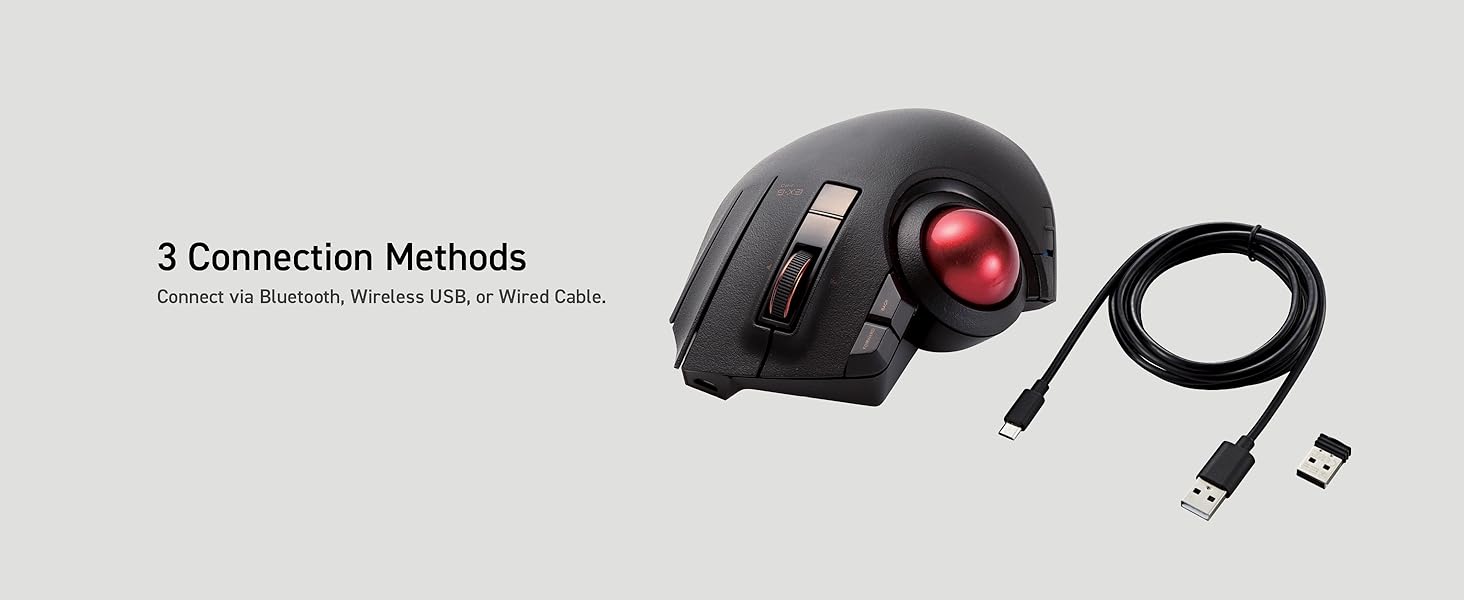 Ex-G Pro Trackball Connection Method