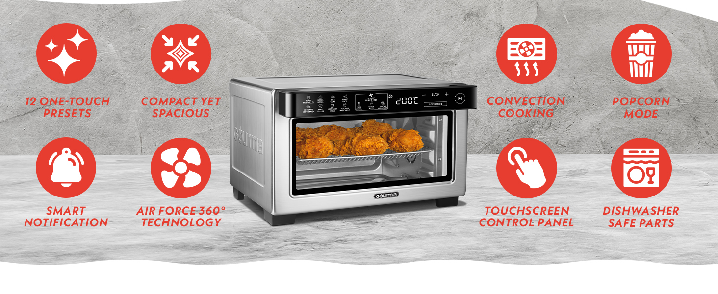 GTF1188 Digital Air Fryer oven Combo