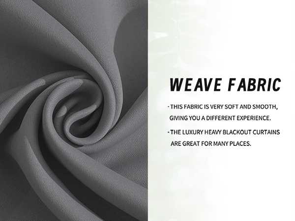 yakamok curtains made of weave fabric