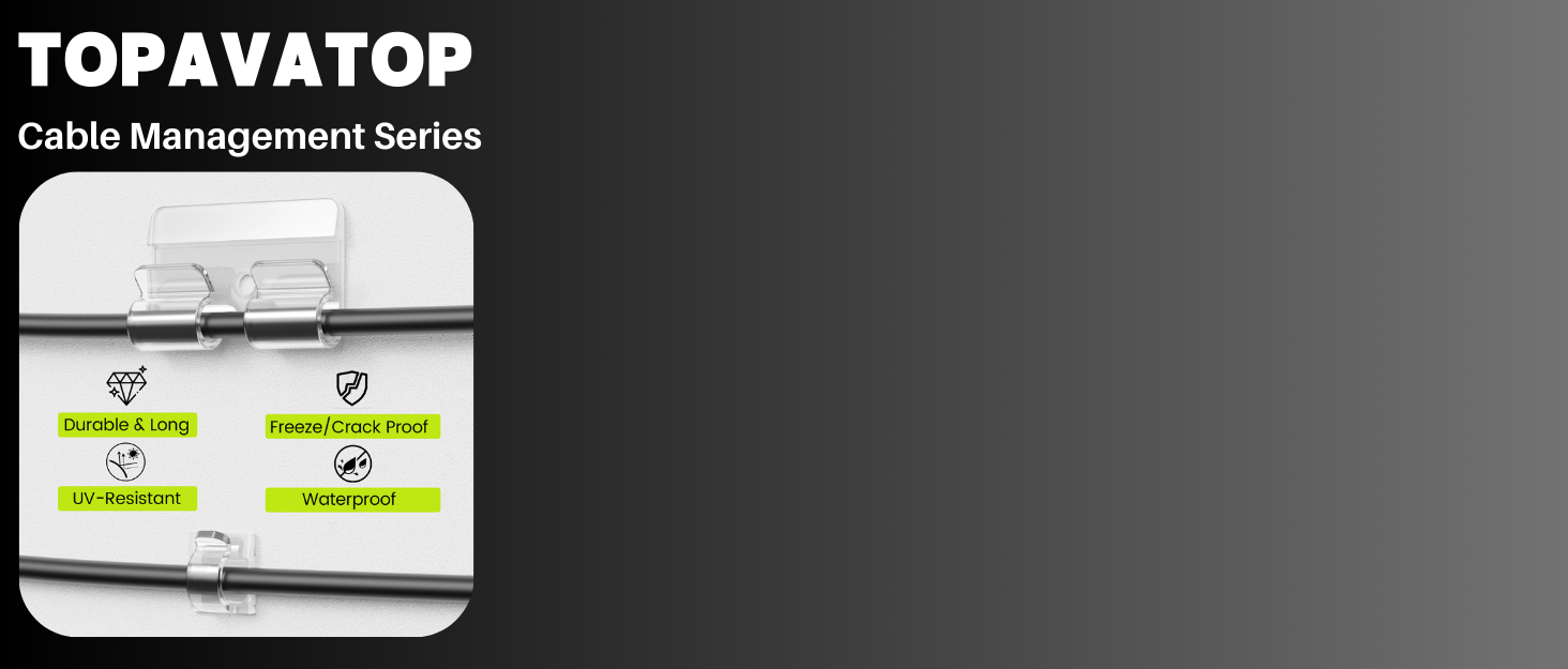 Topavatop Cable Management Series