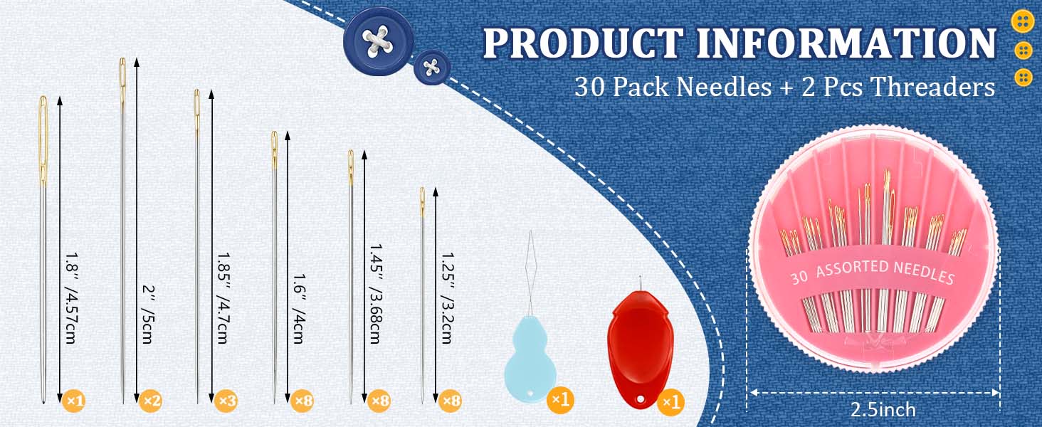 sewing needles