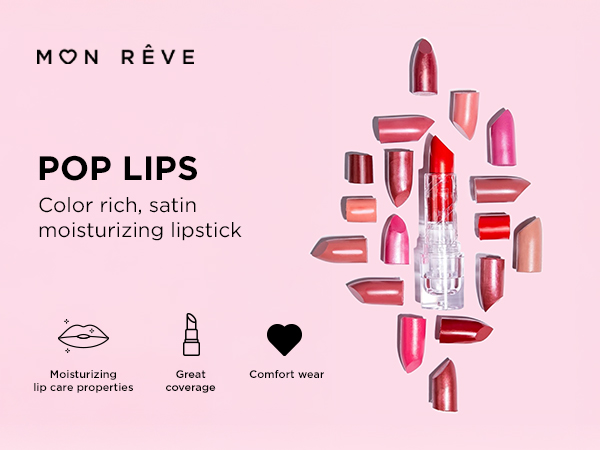 Moisturizing Lipstick–Paraben &amp; Cruelty-Free–Long-Lasting Beauty –Premium &amp; Dermatologically Tested 