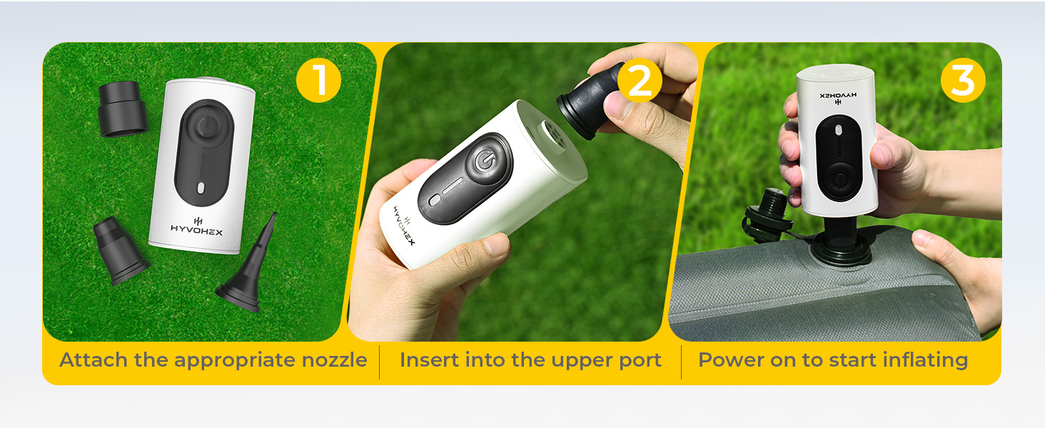 Portable Air Pump for Inflatables
