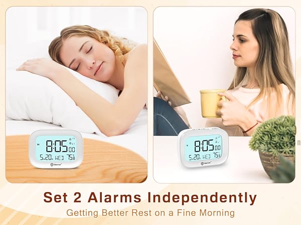 alarm clocks for bedrooms