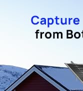 ECO-WORTHY 200 Watt Bifacial Solar Panel 2pcs 100 Watt Monocrystalline Solar Panel Module Off Gri...