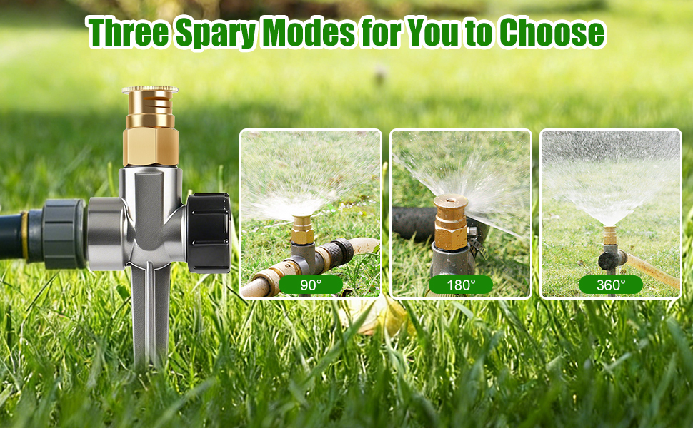 Multiple Spray Modes