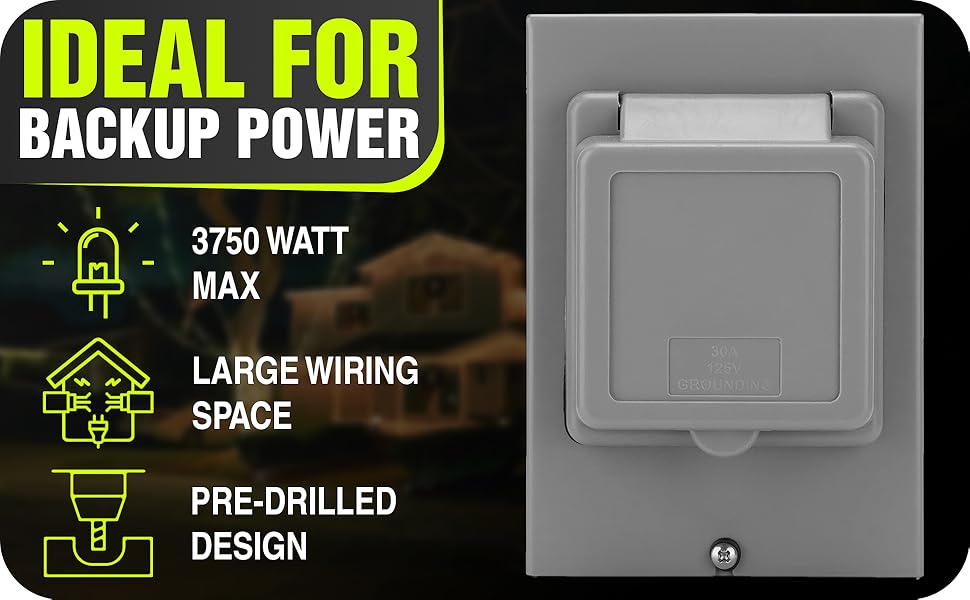 Ideal for Backup Power