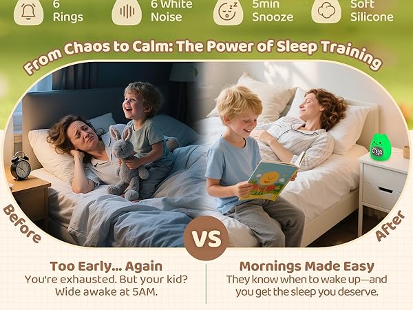 Alarm Clock with Night Light