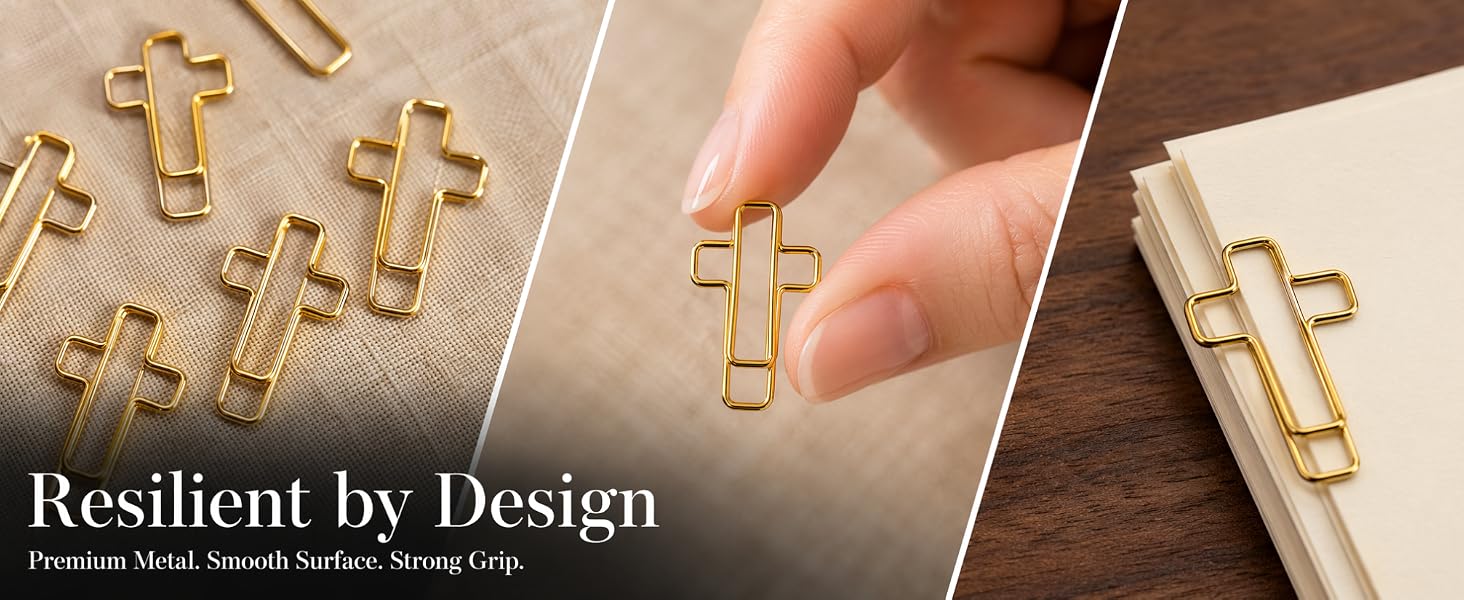 Cross Paper Clips