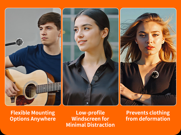 Low-profile Windscreen for Minimal Distraction