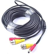 16FT 5M EKYLIN Pre-Made 2-in-1 BNC Video + Power DC Extension Cable for CCTV Security Camera Home...