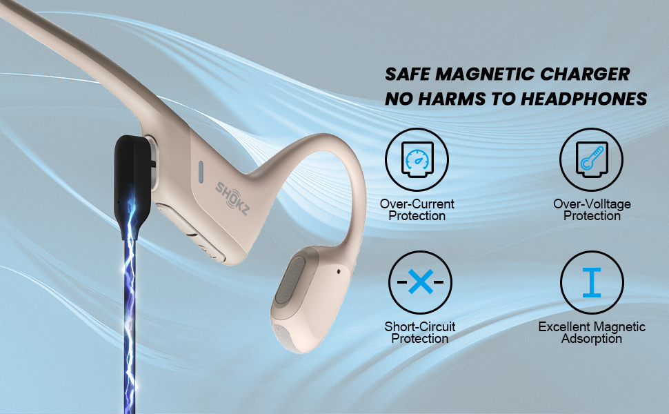 aftershokz charging cable charger