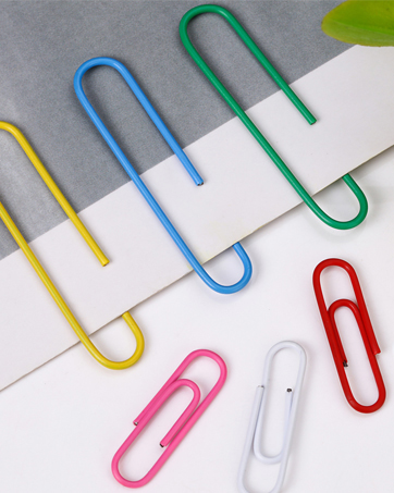 plastic paper clips