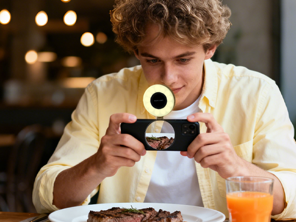 foldable magnetic fill light