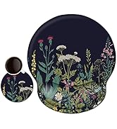 eyscar Mouse Pad Wrist Support, Ergonomic Mouse Pads,Mousepad Gel Wrist Rest with Coaster Non-Sli...