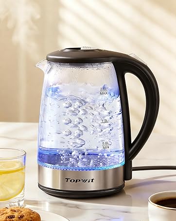 2.0L Borosilicate Glass Electric Kettle